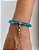 Pulseira Cristal Azul Claro Iemanjá | Amuletos do Mar - Imagem 1
