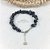 Pulseira de Exu Cascalho Natural Onix Umbanda - Imagem 1