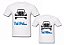 Kit Camisa  body Tal Pai Tal Filho (a) Fusca Carro Antigo Motor Automóvel - Imagem 1
