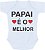 Roupa de Bebê Body Frases Divertidas Papai Meu Pai é o Melhor - Imagem 1