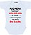 Roupa de Bebe Body Bebe Recem Nascido Personalizado Frases Dinda Madrinha - Imagem 1