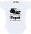 Roupa de Bebe Body Personalizado Sou A Prova Que Papai Não Cuida Só Do Opala Fusca Chevette - Imagem 4