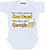 Body Bebe Personalizado Roupa Infantil Frases Divertidas Meu Papai Ama Mais Que Cerveja - Imagem 1