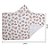 Toalha de Banho Soft Bamboo Mami Com Capuz Estampada - Rosas - Imagem 2