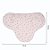Cueiro Swaddle Ajustável Papi Composê 70cmx62cm - Coração - Imagem 3