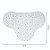 Cueiro Swaddle Ajustável Papi Composê 70cmx62cm - Constelação - Imagem 3