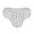 Cueiro Swaddle Ajustável Papi Composê 70cmx62cm - Selva Rabisco - Imagem 2