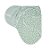 Cueiro Swaddle Ajustável Papi Composê 70cmx62cm - Folhinhas - Imagem 1