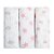 Cueiro Swaddle Papi Soft Estampado 1,0m x 80cm - Chuvinha Colorida - Imagem 1
