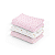 Manta Cueiro Papi Flanelado Estampado 1m X 80cm - Rosa - Imagem 1