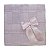 Manta Tricot Michelle Baby 80x80 - Rosa - Imagem 1