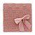 Manta Tricot Michelle Baby 80x80 - Rose - Imagem 1
