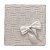 Manta Tricot Michelle Baby 80x80 - Branca - Imagem 1