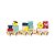 Trem de Puxar Baby Animals - Janod - Imagem 1
