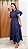 Vestido Azul 4 Marias listrado - Imagem 1