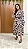 Vestido Midi estampado com manga bufante - Imagem 1