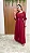 Vestido marsala com mangas bufantes - Imagem 1