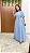 Vestido longo Azul - Imagem 1