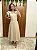 vestido evasê off white - Imagem 1