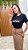 Blusa Preta com Escrita - Imagem 1