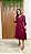 Vestido Midi Vinho Evasê - Imagem 1