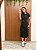 Vestido midi preto - Imagem 1