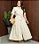 Vestido longo no off-white - Imagem 1