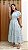 Vestido listrado azul e branco - Imagem 1