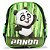 Mochila Escolar Infantil de Costas Panda Tam M - Imagem 1