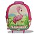 Mochila Escolar Infantil Tam M Rodinhas Flamingo - Imagem 1