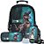 Kit Mochila Com Rodinhas Dinossauro Rex Tamanho G - Vou Leve - Imagem 1