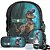 Kit Escolar Mochila Infantil de Costas Tam M Dino-Rex - Imagem 1