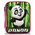 Estojo Escolar 100 Pens Panda - Imagem 1