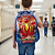 Mochila Costas Infantil Super Spider Seanite - Imagem 1