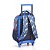 Kit Mochila Infantil Escolar Rodinhas Homem Aranha Com Lancheira Estojo Seanite - Imagem 2