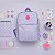 Mochila Juvenil Margarida Lilás - Vou Leve - Imagem 5
