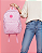 Mochila Juvenil Margarida Rosa - Vou Leve - Imagem 5
