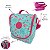 Kit Escolar Infantil Mochila Lancheira e Estojo Duplo Flamingo - Imagem 5