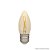 Lâmpada Vela LED Filamento 02W Bivolt 2.400K E27 Amarela - Imagem 2