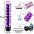 Kit Vibrador Personal, Vibrador Ponto G, Vibrador Jelly, Egg Masturbador Masculino, Anel Peniano, Algema, Anel Peniano - Total 7 itens - Imagem 2