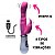 Vibrador Recarregável Formato de Coelho Ponto G com Estimulador de Clitóris - Imagem 1