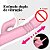 Vibrador Luxo Telescópico Vai e Vem 10 Modos de Vibração - Imagem 3