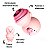 Vibrador Porquinho Masturbador Feminino Com Estimulador De Língua Recarregável - Imagem 1
