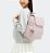MOCHILA KIPLING CITY ZIP S PINK SHINE - Imagem 6