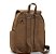 MOCHILA KIPLING CITY ZIP S GLORIOUS KHAKI MARROM - Imagem 2