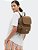 MOCHILA KIPLING CITY ZIP S GLORIOUS KHAKI MARROM - Imagem 5