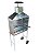 Churrasqueira de Carrinho para Espetinhos Galvanizada modelo C-800g - Imagem 1
