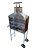 Churrasqueira de Carrinho Para Espetinhos Galvanizada + Kit Gás modelo C-800GK - Imagem 1