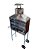 Churrasqueira de Carrinho para Espetinhos Inox modelo C-1200i - Imagem 2