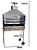 Churrasqueira de Carrinho para Espetinhos Inox Modelo C-1500i - Imagem 2